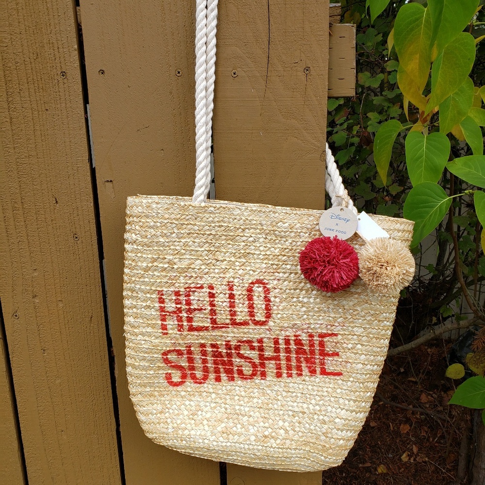 NWT Disney hello sunshine tote